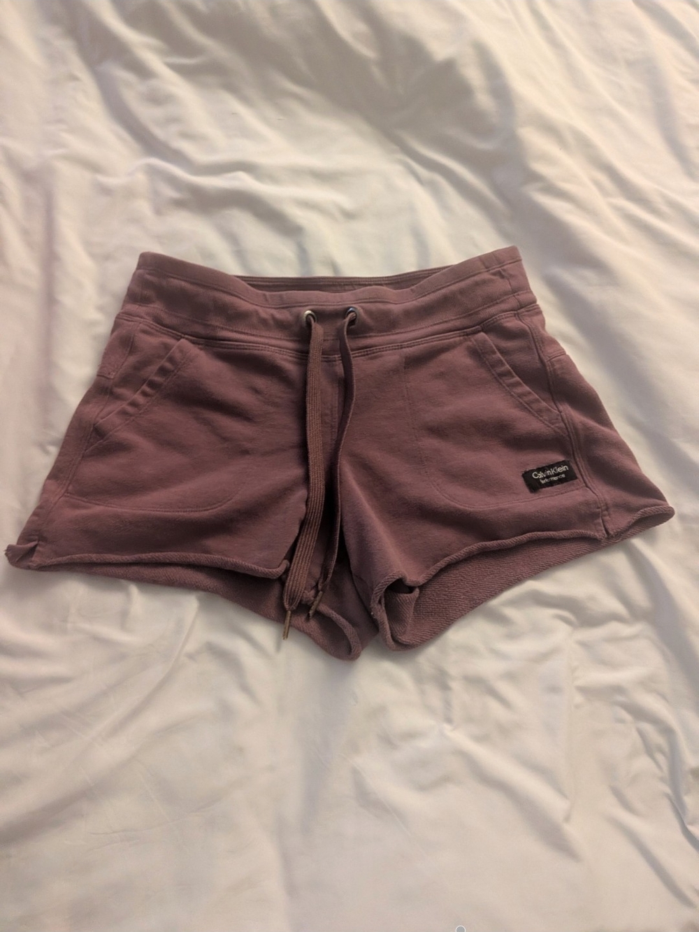 Calvin Klein Women's Dusty Rose Athletic Lounge Shorts